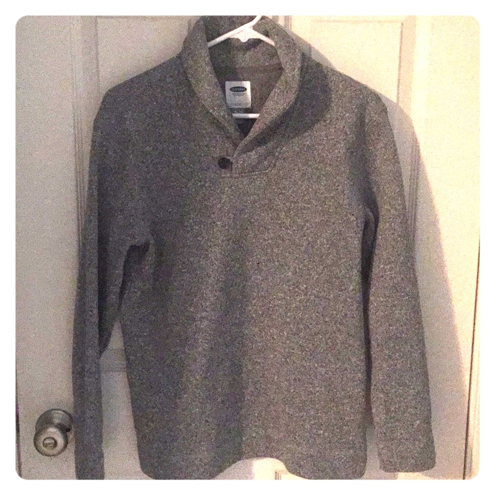 Cozy fleece pullover sweater